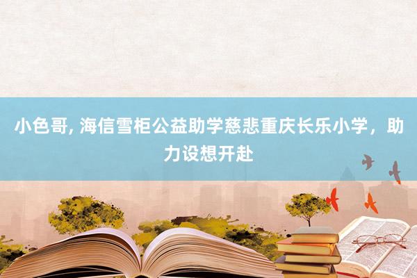 小色哥， 海信雪柜公益助学慈悲重庆长乐小学，助力设想开赴